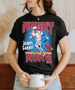 James Conner Arizona Cardinals Angry Runs Retro Shirt