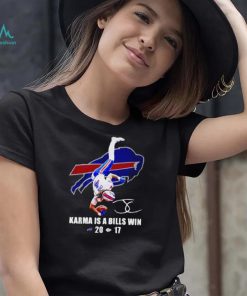 James Cook Buffalo Bills karma is a Bills win shirt