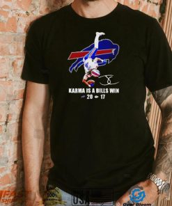 James Cook Buffalo Bills karma is a Bills win shirt