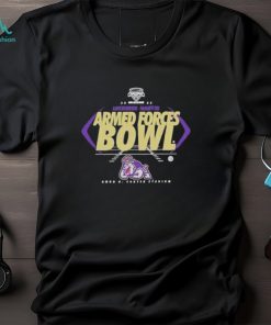 James Madison Dukes Lockheed Martin Armed Forces Bowl Amon G Carter Stadium 2023 Logo T Shirt