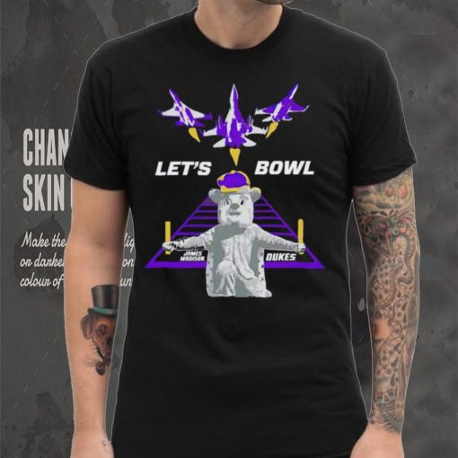 James Madison Dukes Mascot Let’s bowl Classic T shirt