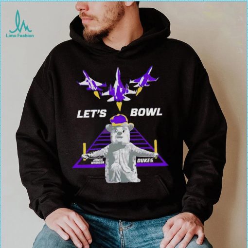 James Madison Dukes Mascot Let’s bowl Classic T shirt