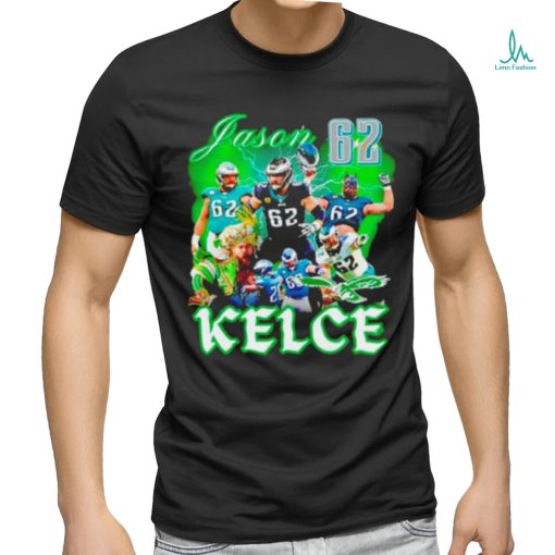 Jason Kelce 62 Philadelphia Eagles shirt