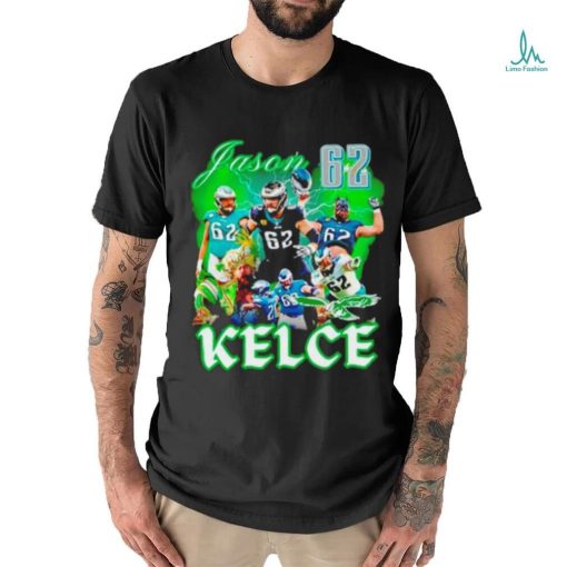 Jason Kelce 62 Philadelphia Eagles shirt