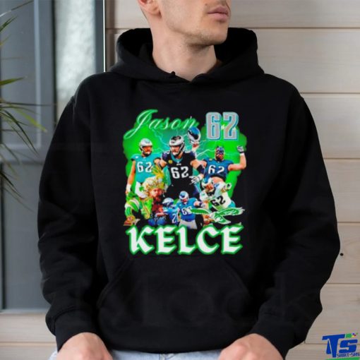 Jason Kelce 62 Philadelphia Eagles shirt