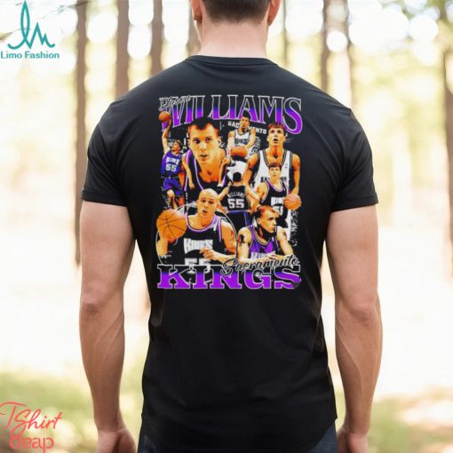 Jason Williams Sacramento Kings NBA basketball graphic poster shirt