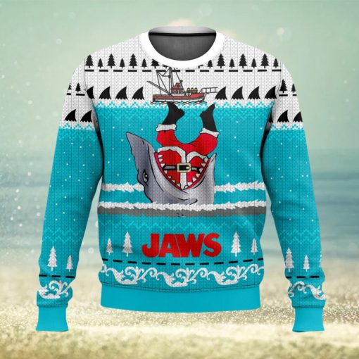 Jaws Christmas Ugly Sweater