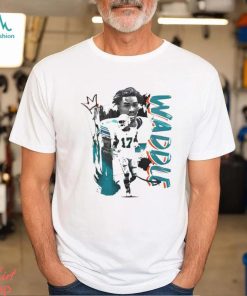 Jaylen Waddle number 17 Miami Dolphins football shirt