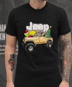 Jeep Santa Grinch stole Christmas shirt