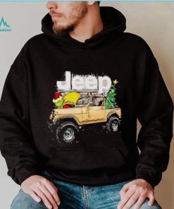 Jeep Santa Grinch stole Christmas shirt