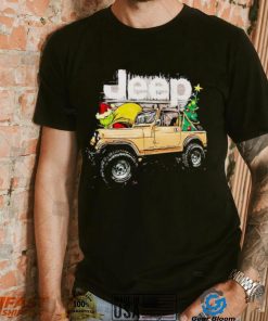 Jeep Santa Grinch stole Christmas shirt