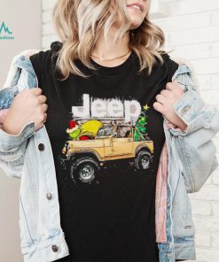 Jeep Santa Grinch stole Christmas shirt