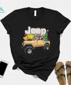 Jeep Santa Grinch stole Christmas shirt