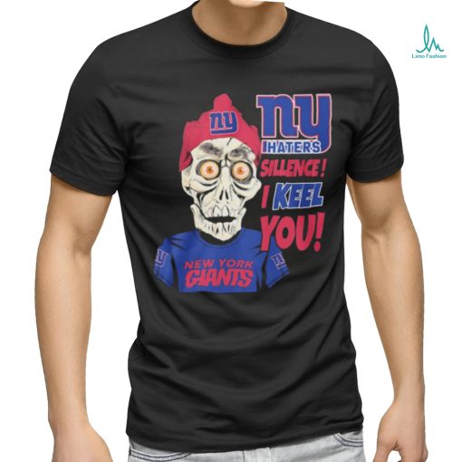 Jeff Dunham New York Giants Haters Silence! I Keel You! Shirt