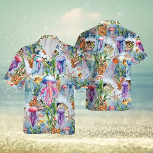 Jellyfish Ocean Animal Hawaiian Shirt