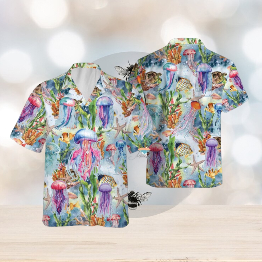 Jellyfish Ocean Animal Hawaiian Shirt Jellyfish Ocean Animal Hawaiian Shirt
