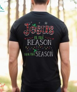 Jesus christmas png design jesus is the reason for the season lighting christmas shirt