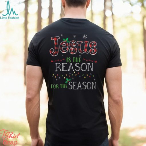 Jesus christmas png design jesus is the reason for the season lighting christmas shirt