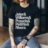 Jeter Williams Posada Pettitte Rivera Shirt