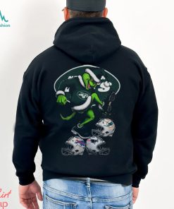 Jets Shop The Grinch New York Jets Stomp On NFL Teams Christmas T Shirt