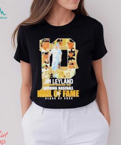 Jim Leyland Pittsburgh Pirates 1986 1996 National Baseball Hall Of Fame Class Of 2024 Signature T Shirt