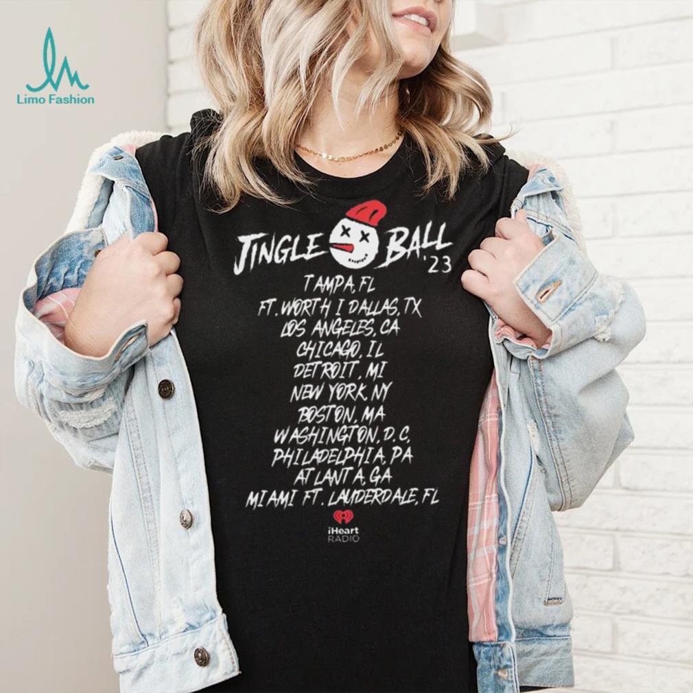 Jingle Ball 2023 Merch Jingle Ball 23 Happy Snowman Shirt Jingle Ball 2023 Merch Jingle Ball 23 Happy Snowman Shirt