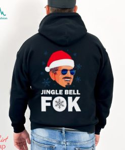 Jingle Bell Fok Santa Christmas T Shirt
