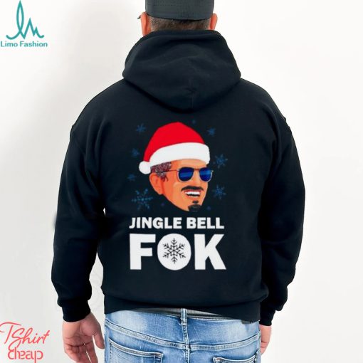 Jingle Bell Fok Santa Christmas T Shirt