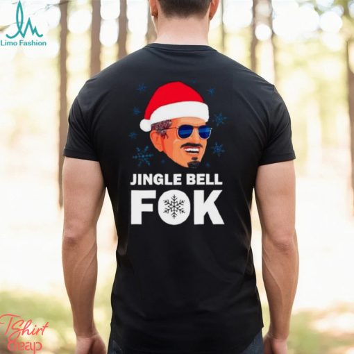 Jingle Bell Fok Santa Christmas T Shirt