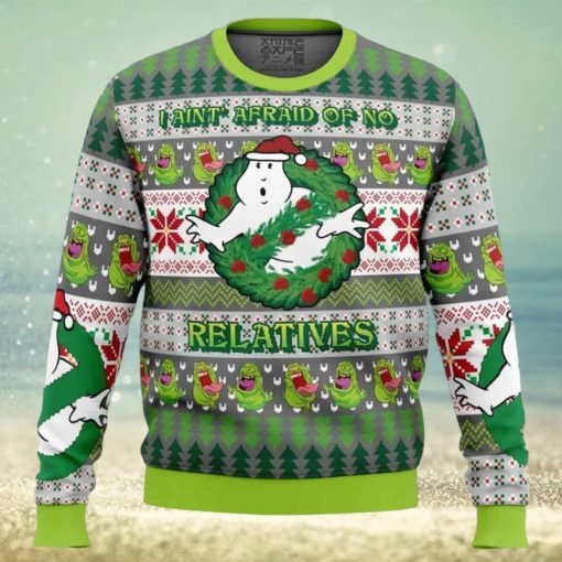 Jinglebusters Ghostbusters Ugly Christmas Sweater