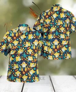 Jirachi PoKeMon Combo Hawaiian Shirt And Shorts Best For Men And Women Holidays