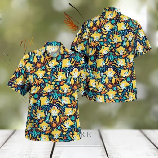 Jirachi PoKeMon Combo Hawaiian Shirt And Shorts Best For Men And Women Holidays