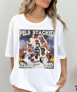 Joelvenile Merch Store Shop Pels Stacked League Flock Shirt