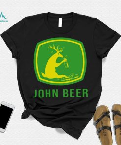 John Beer Drunk Reindeer T Shirt