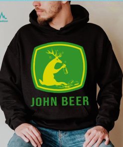 John Beer Drunk Reindeer T Shirt