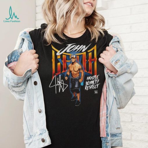 John Cena Grunge WHT Shirt