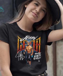 John Cena Grunge WHT Shirt