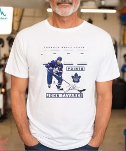 John Tavares Toronto Maple Leafs 1,000 Career Points T Shirt
