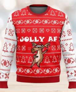 Jolly Af Christmas Sweater