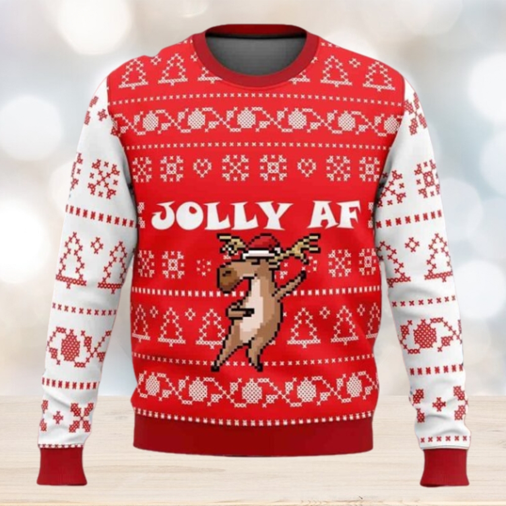 Jolly af christmas on sale sweater