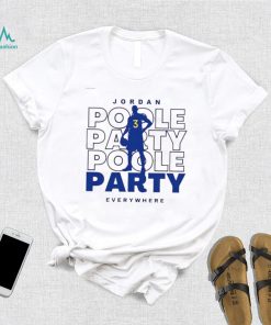 Jordan Poole Party Everywhere T Shirt