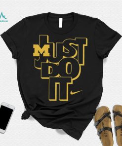 Jordan Youth Michigan Wolverines Just Do It T Shirt