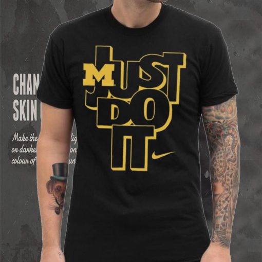 Jordan Youth Michigan Wolverines Just Do It T Shirt