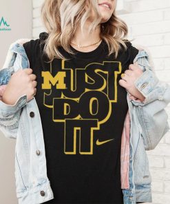 Jordan Youth Michigan Wolverines Just Do It T Shirt