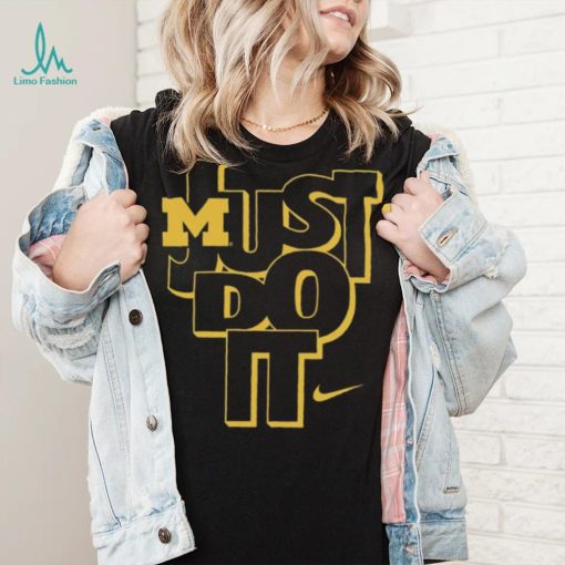 Jordan Youth Michigan Wolverines Just Do It T Shirt