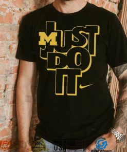 Jordan Youth Michigan Wolverines Just Do It T Shirt