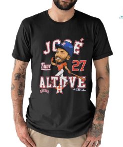 Jose Altuve Houston Astros Fanatics Branded Caricature T shirt, hoodie, sweater, long sleeve and tank top Jose Altuve Houston Astros Fanatics Branded Caricature T shirt