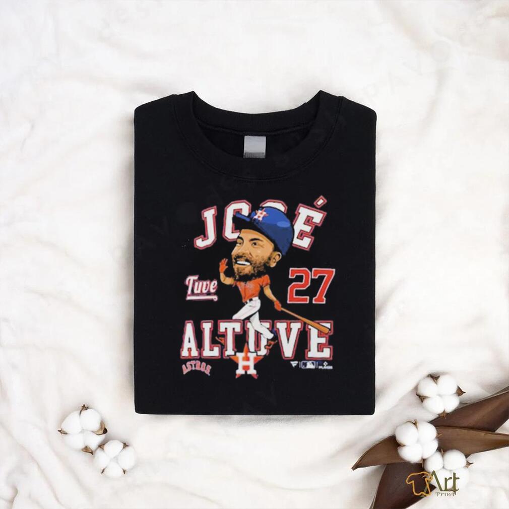 Jose Altuve Houston Astros Fanatics Branded Caricature T shirt Jose Altuve Houston Astros Fanatics Branded Caricature T shirt