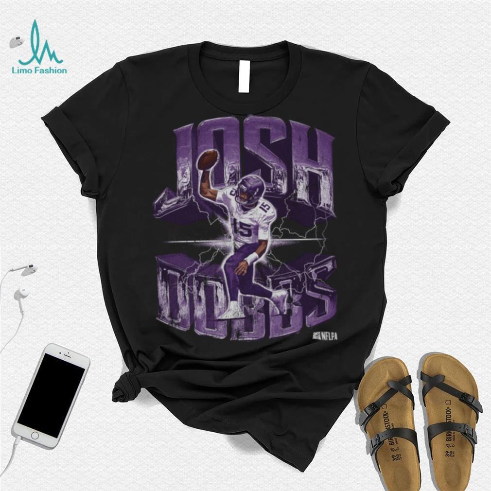 Joshua Dobbs Minnesota 3D WHT Shirt Joshua Dobbs Minnesota 3D WHT Shirt