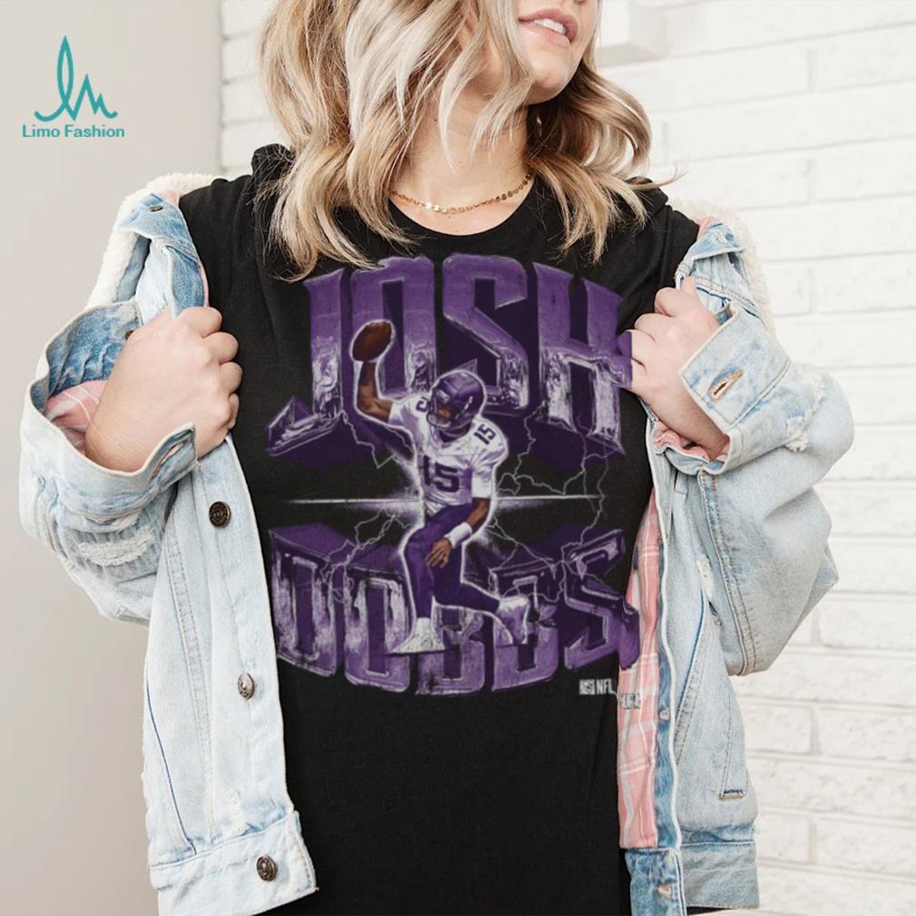 Joshua Dobbs Minnesota 3D WHT Shirt Joshua Dobbs Minnesota 3D WHT Shirt